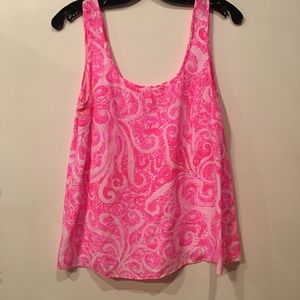Lilly Pulitzer silk tank